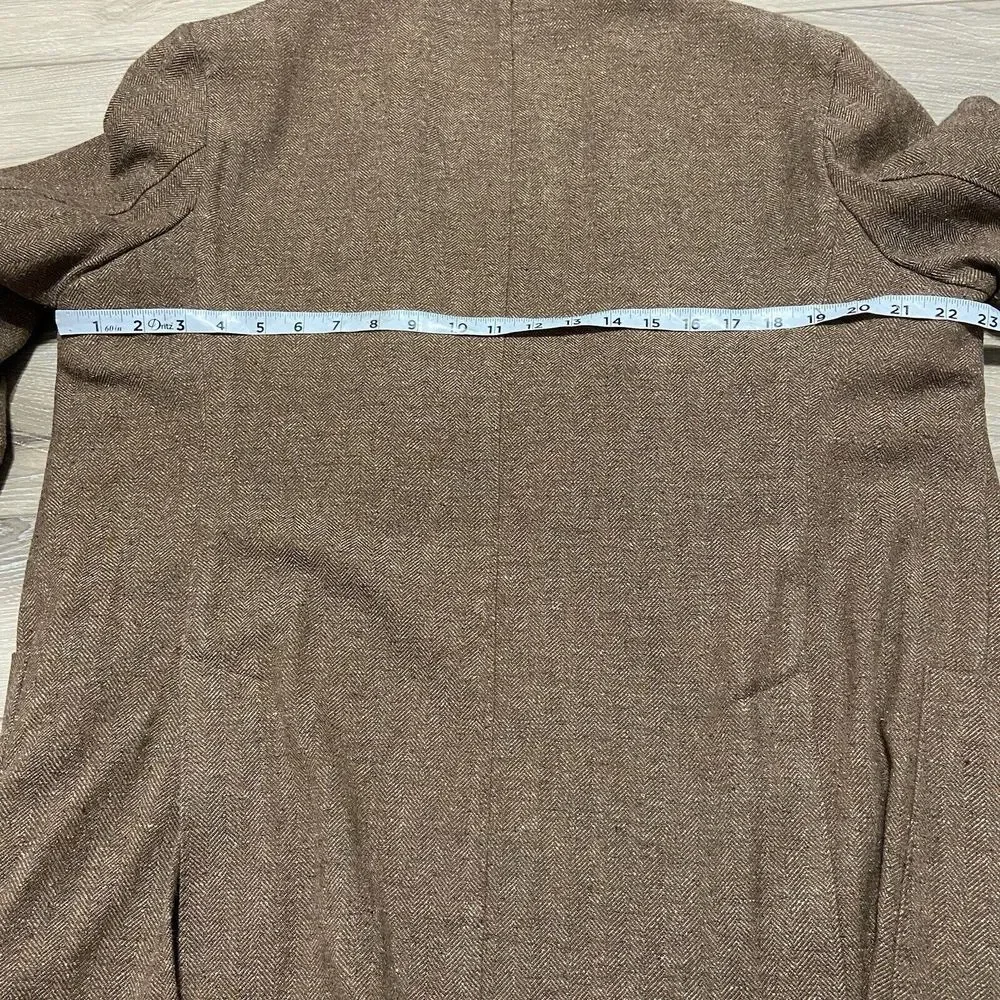 McKenzie Tribe Men's Large Silk Wool Cashmere Jacket Button 40R‎